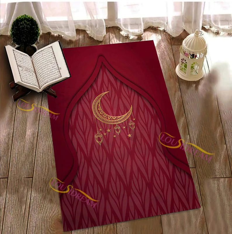 Personalized Turkish Prayer Mat for Women