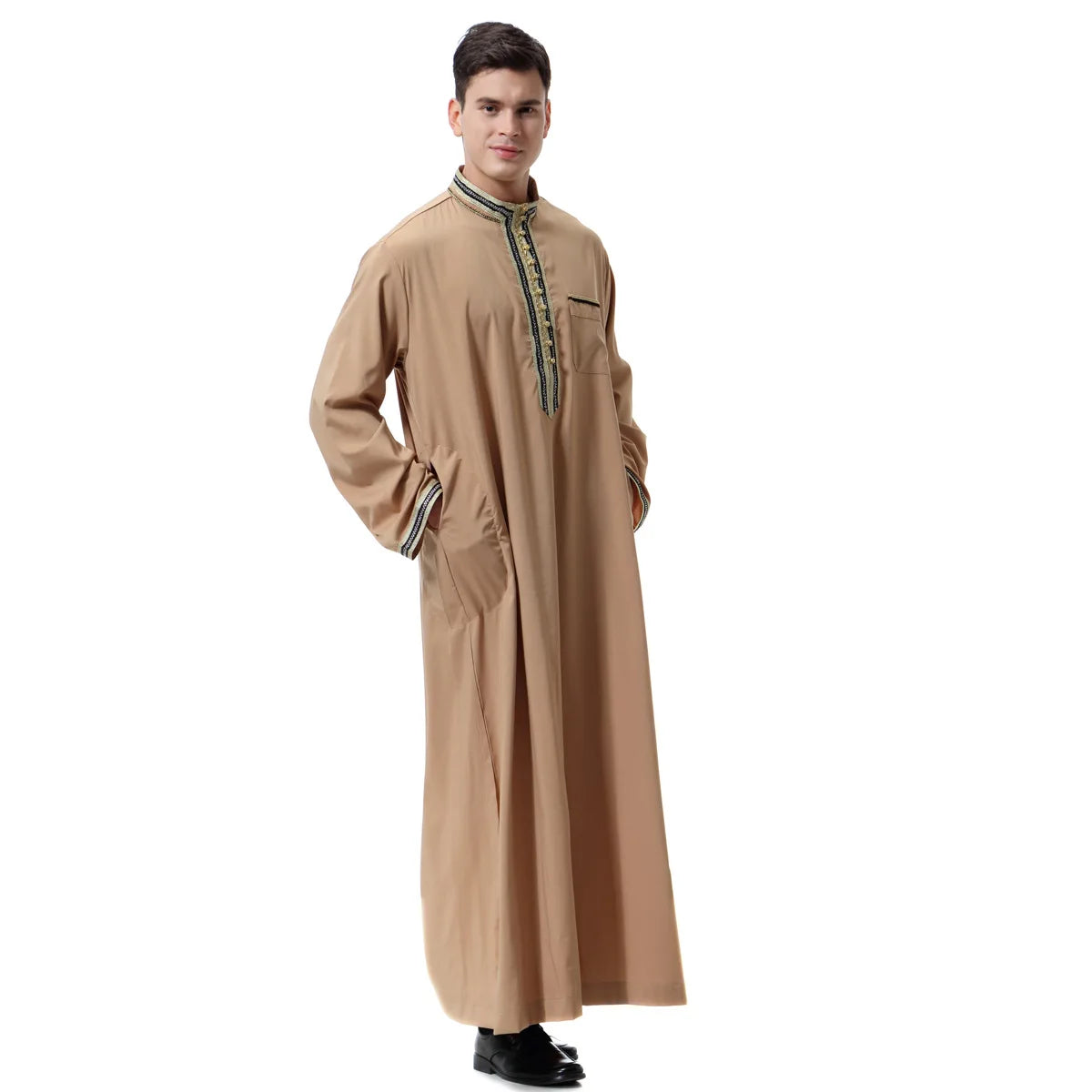 Men's Islamic Abaya Thobe Jubba