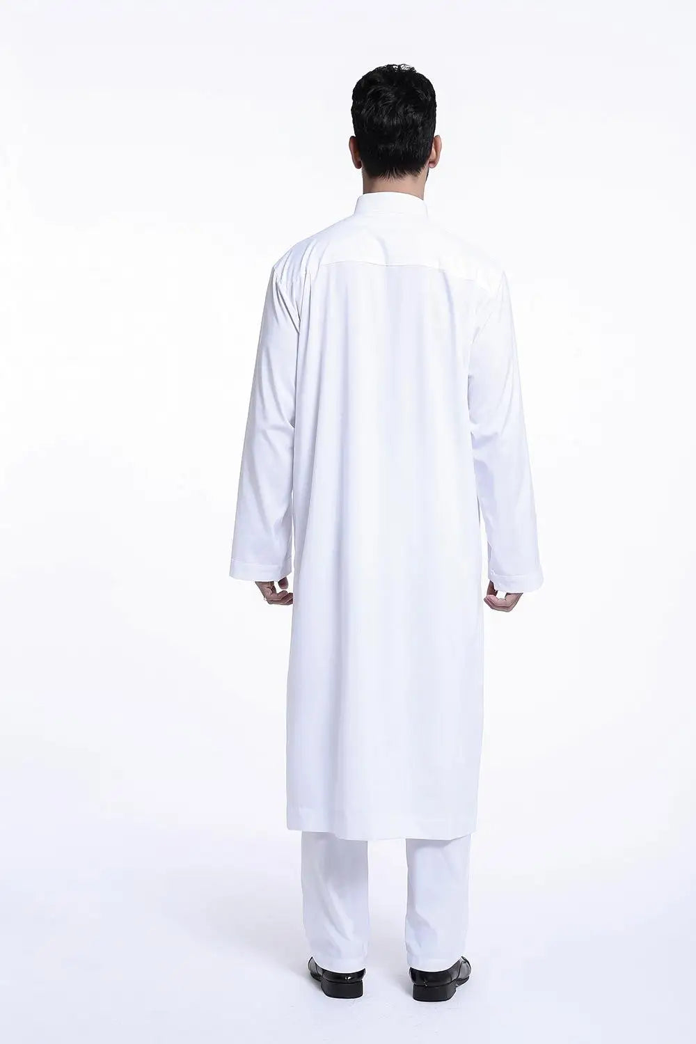 Dubai Islamic Men's Jubba Thobe 2-Piece Set