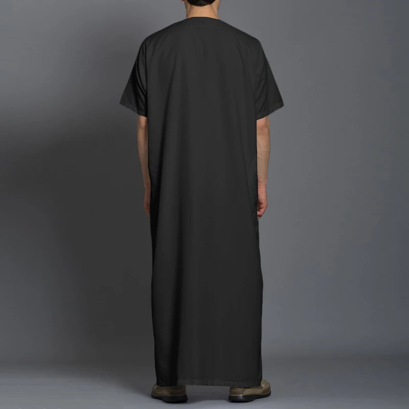 INCERUN Men's Vintage Long Robe Jubba