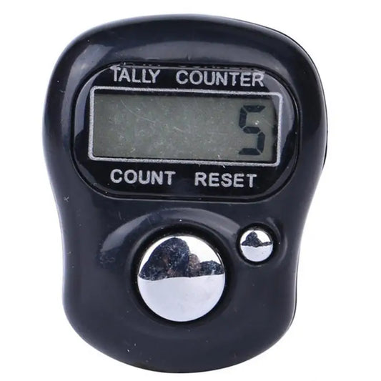 1PCS Electronic Digital Finger Ring Tally Counter Hand Held Knitting Row Counter Clicker NEW Mini Point Marker Counter LCD