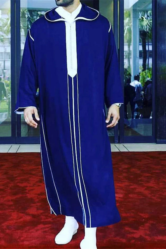 Muslim Men's Long Robe & Abayas for Ramadan Jubba