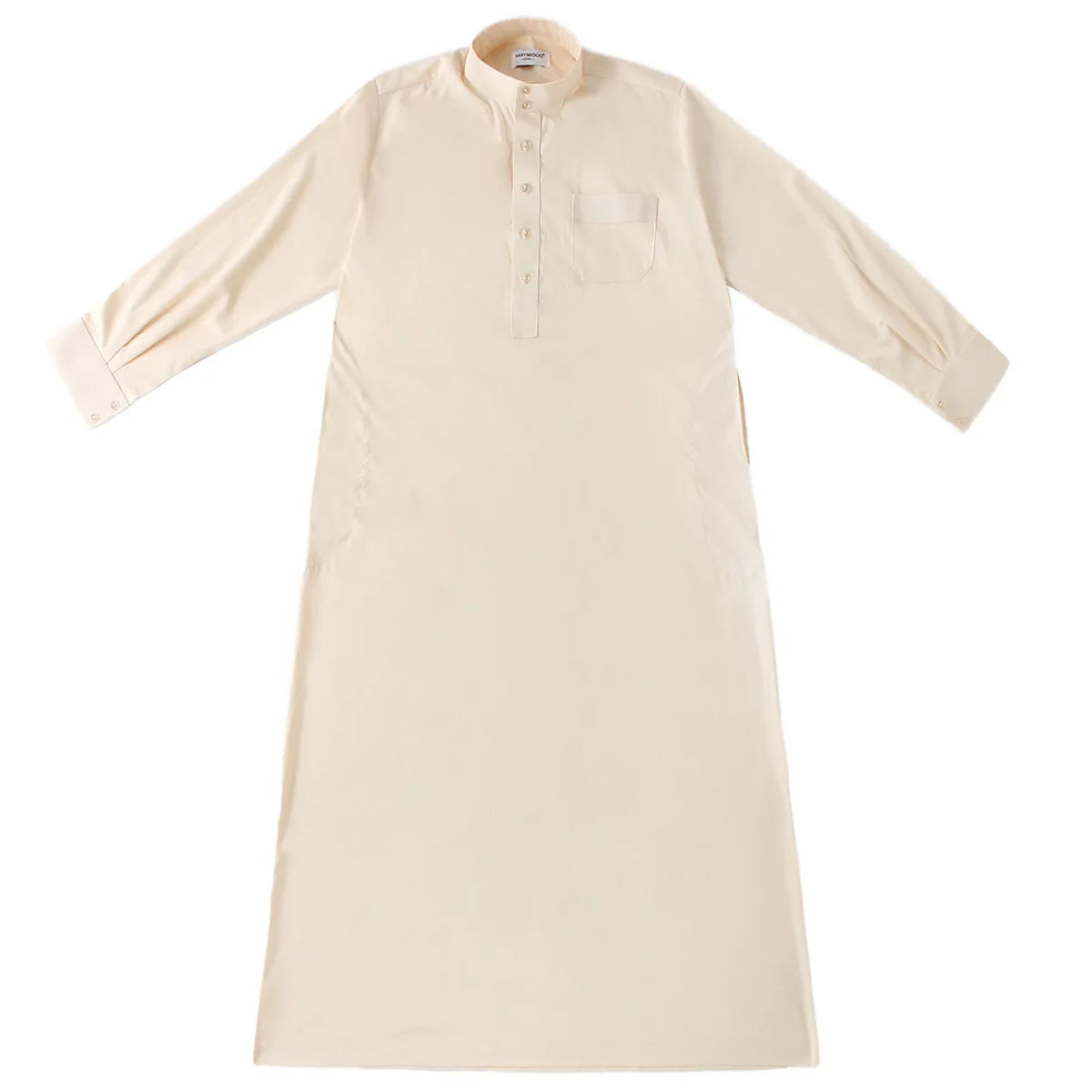 Dubia High-Quality White Abaya for Men Jubba