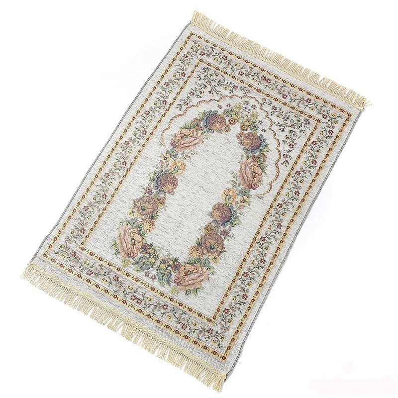 VIP Cotton Chenille Muslim Prayer Mat