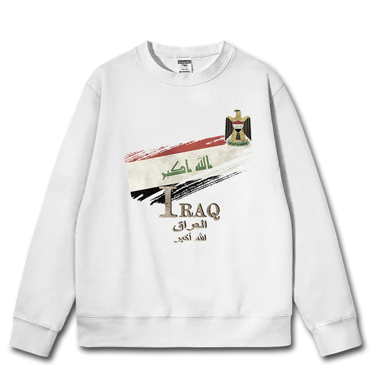 Iraq Iraq Flag  National Retro mens hoodies sports sweatshirt casual sporting jerseys men tracksuit Coat autumn winter clothes