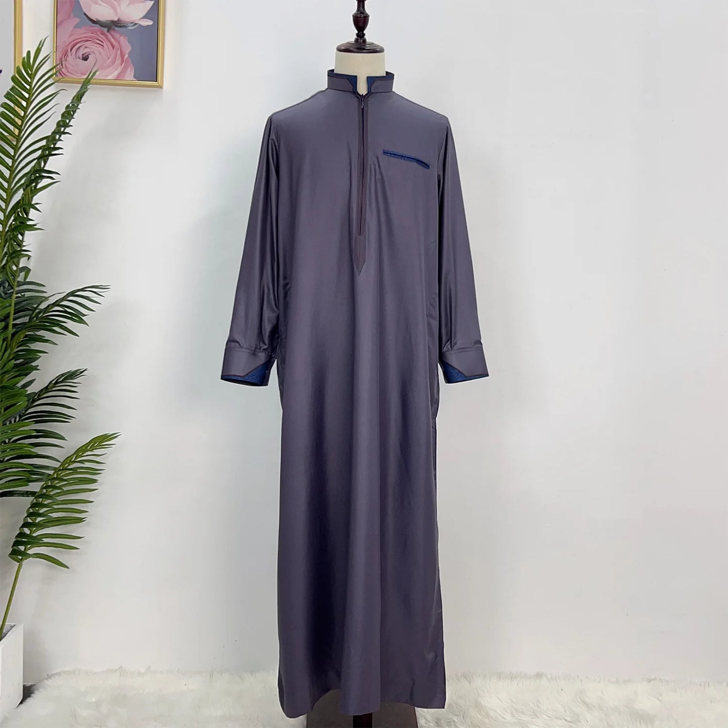 Muslim Eid Ramadan Men's Thobe Jubba