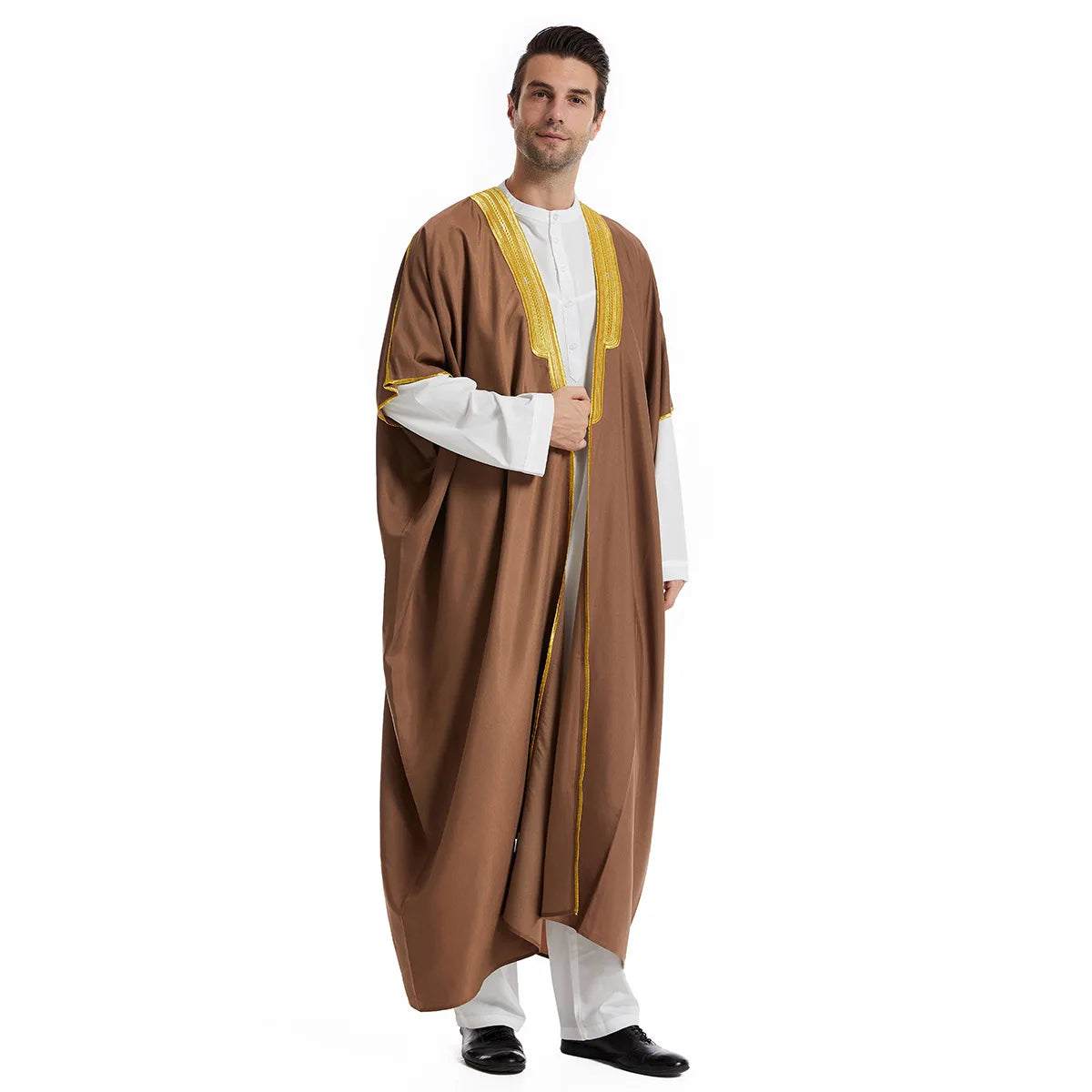 Men's Muslim Thobe Caftan Jubba