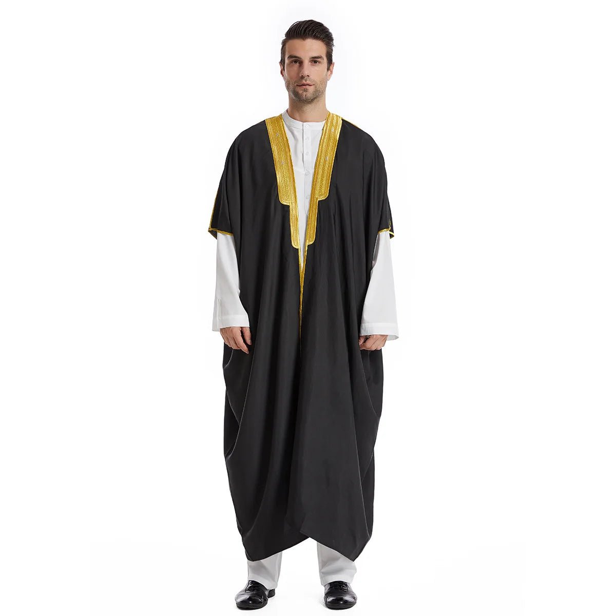 Men's Muslim Thobe Caftan Jubba