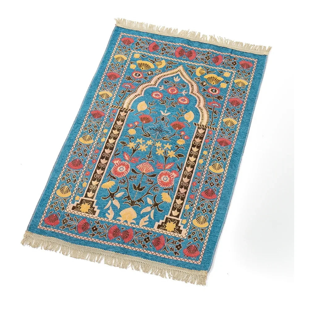 1pc Muslim Worship Mat with Storage Bag