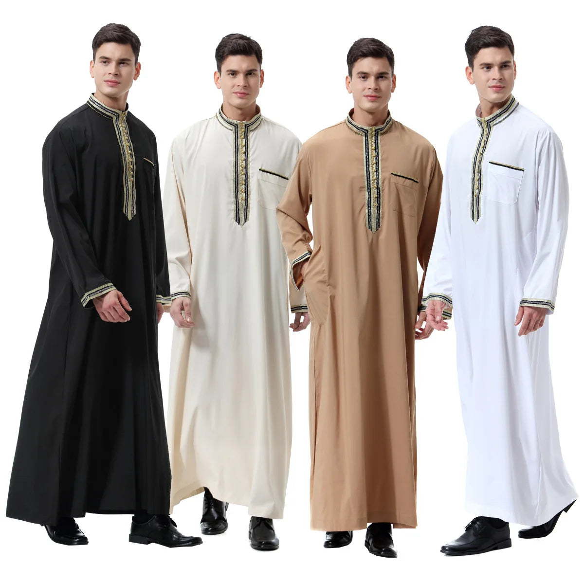 Men's Islamic Abaya Thobe Jubba