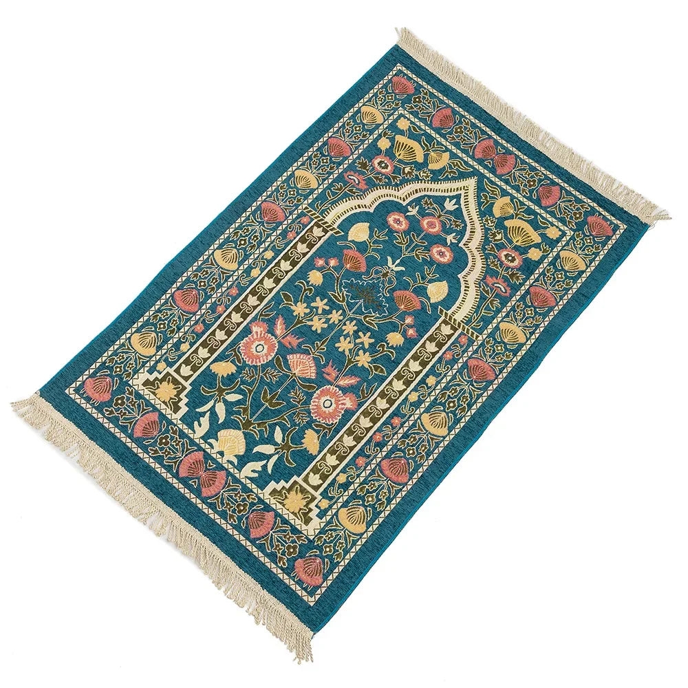 1pc Muslim Worship Mat with Storage Bag