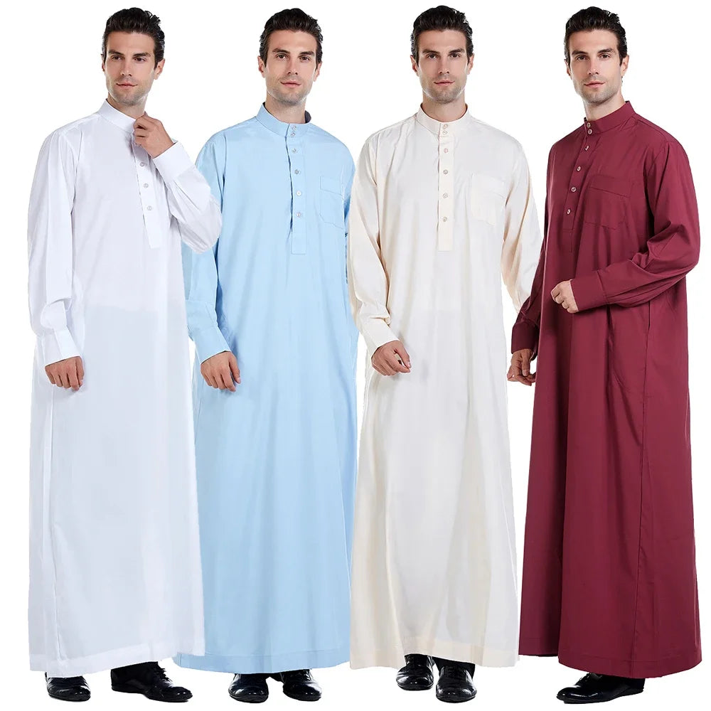 Muslim Eid Ramadan Men's Thobe Jubba