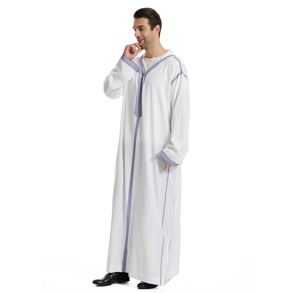 Moroccan Men's Hooded Djellaba Jubba