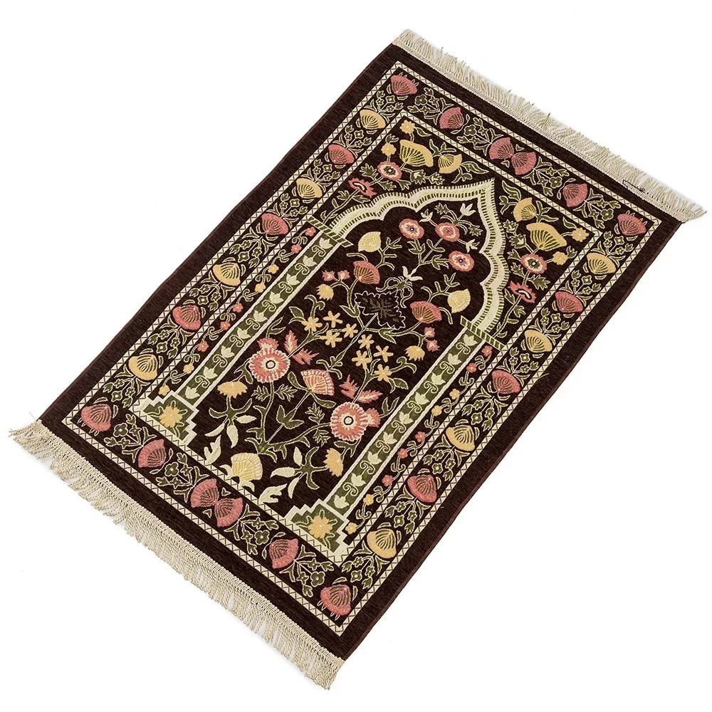 1pc Muslim Worship Mat with Storage Bag