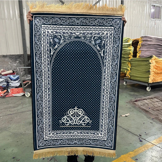 Velvet Foldable Islamic Prayer Mat