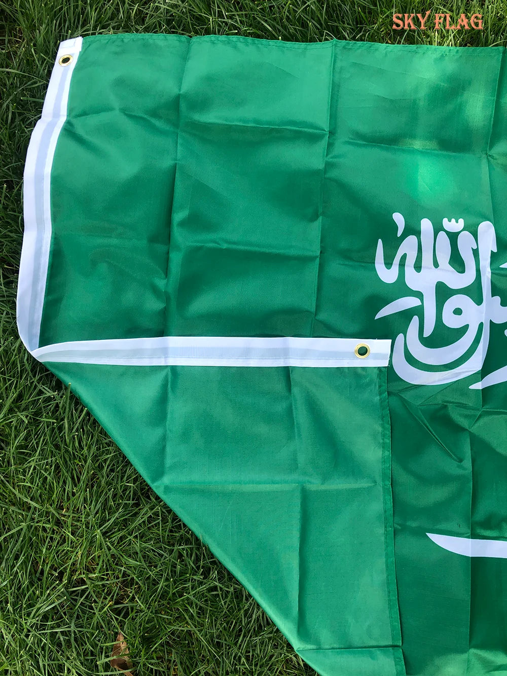 Saudi Arabia flag 90*150cm  Hanging Polyester Saudi Arabia National flag Banner For Decoration