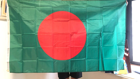 Bangladesh Flag 90x150CM hanging polyester The People's Republic of Bangladesh flag for home Decoration