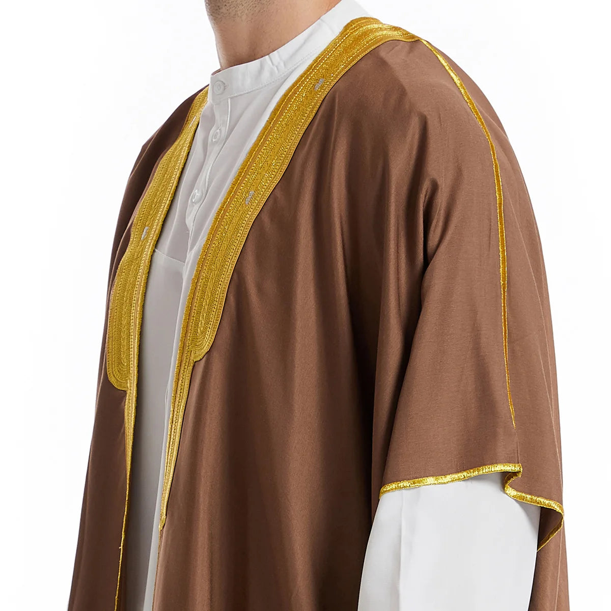 Men's Muslim Thobe Caftan Jubba