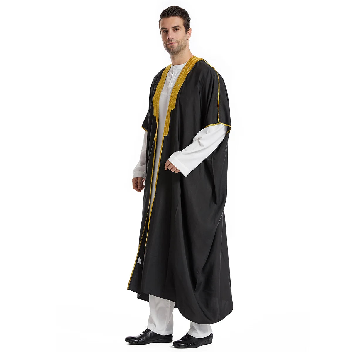 Men's Muslim Thobe Caftan Jubba