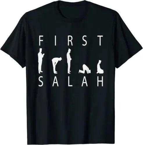 Muslim Gifts, First Salah Islamic Muslim T-Shirt .