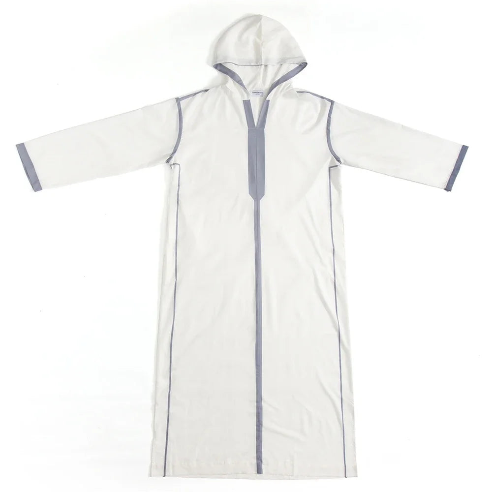 Moroccan Men's Hooded Djellaba Jubba