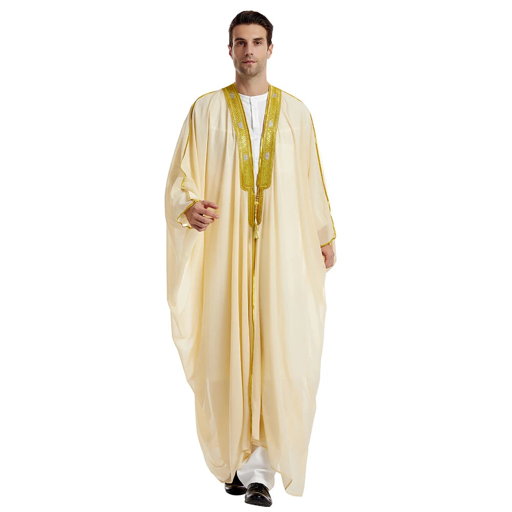 2025 Men's Islamic Robe Jubba