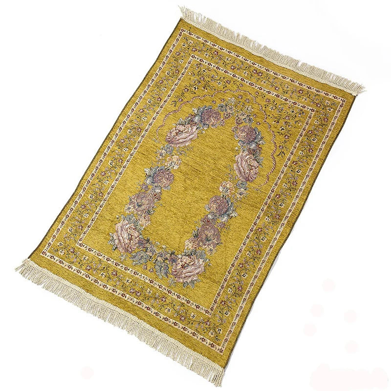 VIP Cotton Chenille Muslim Prayer Mat