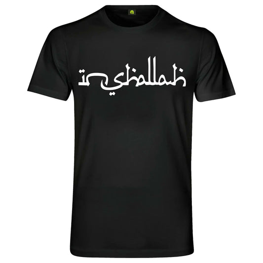 Muslim Inshallah 100% Cotton T-Shirt