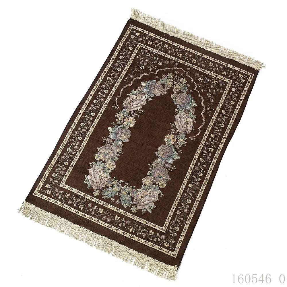 VIP Cotton Chenille Muslim Prayer Mat