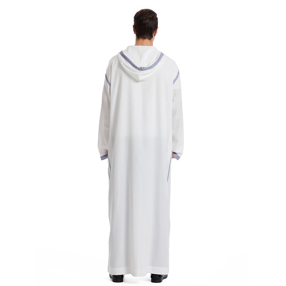 Moroccan Men's Hooded Djellaba Jubba