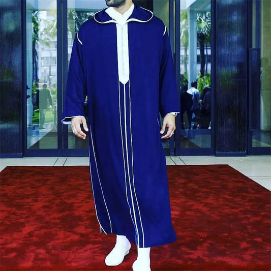 Muslim Men's Long Robe & Abayas for Ramadan Jubba