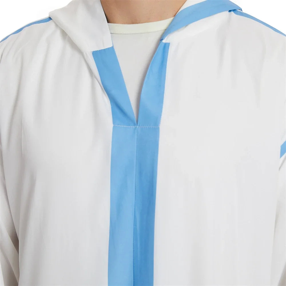 Moroccan Men's Hooded Djellaba Jubba