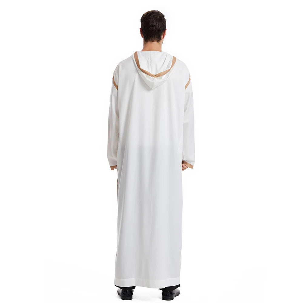 Moroccan Men's Hooded Djellaba Jubba