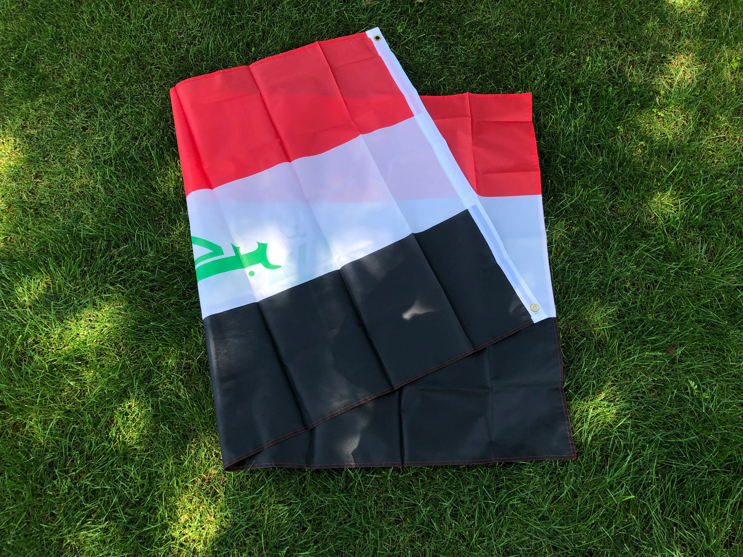 Iraq Flag Nation 90x150cm 3ft x 5ft Polyester Banner Custom flag All over the world Worldwide