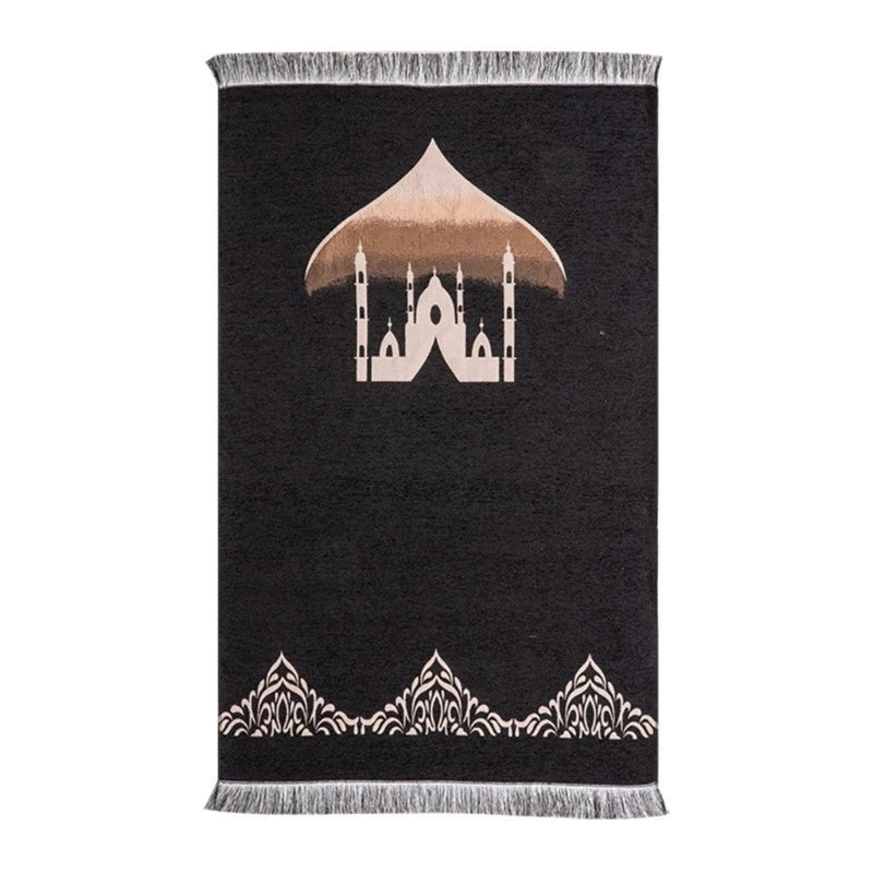 Muslim Soft Prayer Mat with Tassels