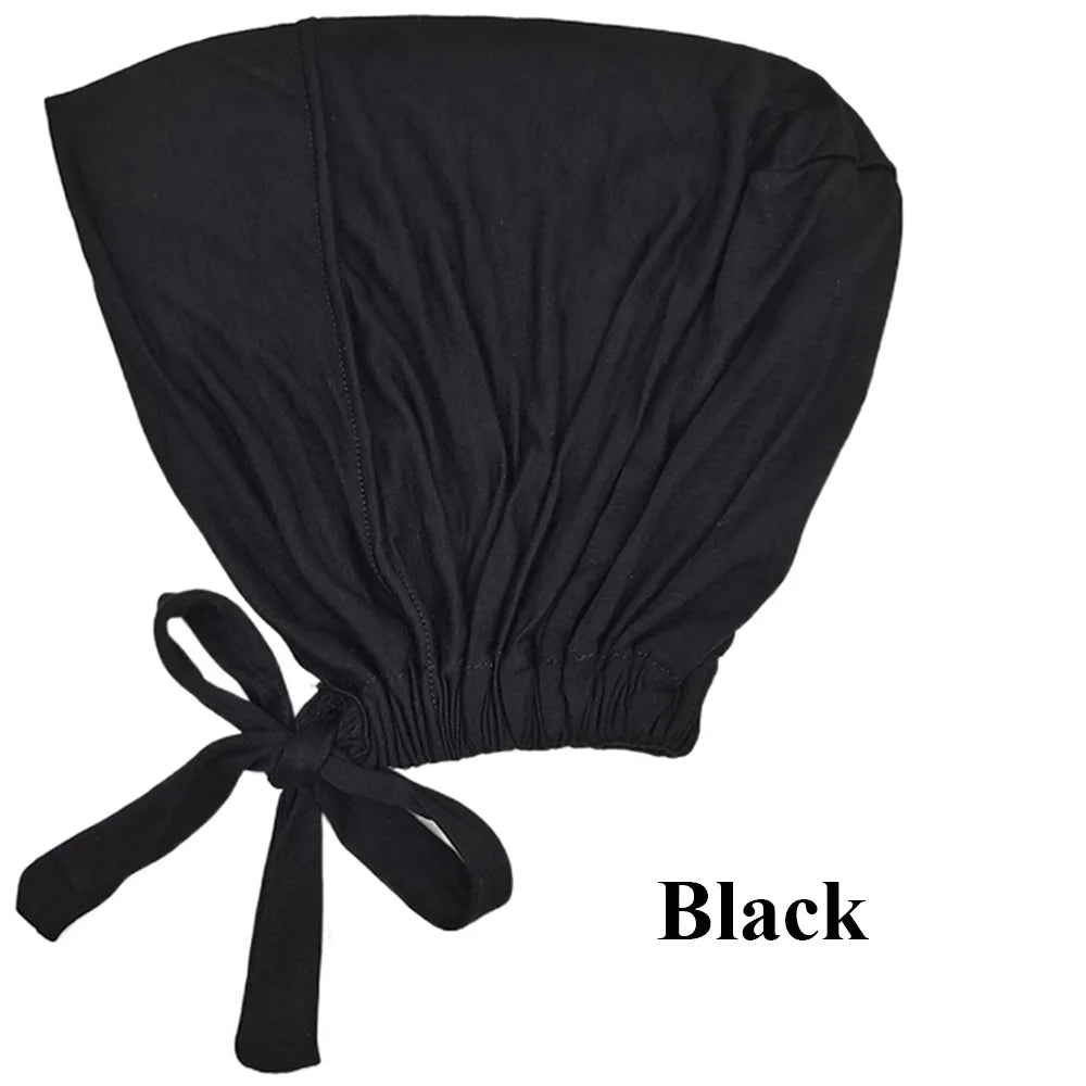 New Soft Modal Muslim Turban Hat Inner Hijab Caps Islamic Underscarf Bonnet India Hats Female Headwrap Turbante Mujer