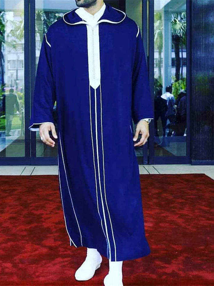 Muslim Men's Long Robe & Abayas for Ramadan Jubba