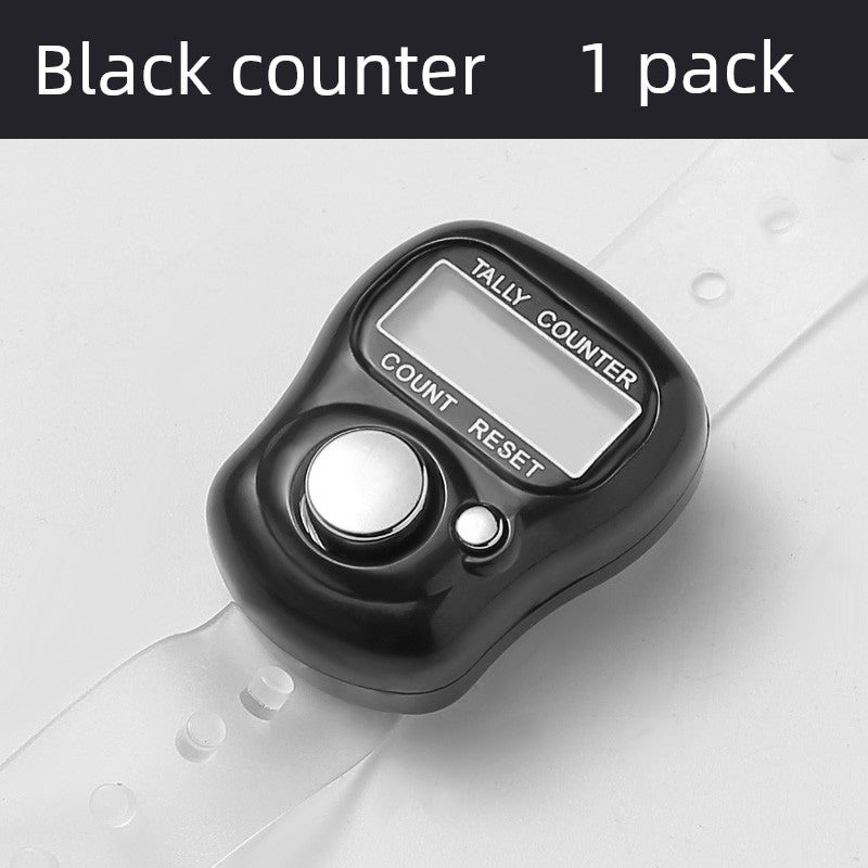 Counter Hand Press Digital Digital Display Point Counter Finger Tally Counter Ring Rings Passenger Flow Counting Handy Gadget