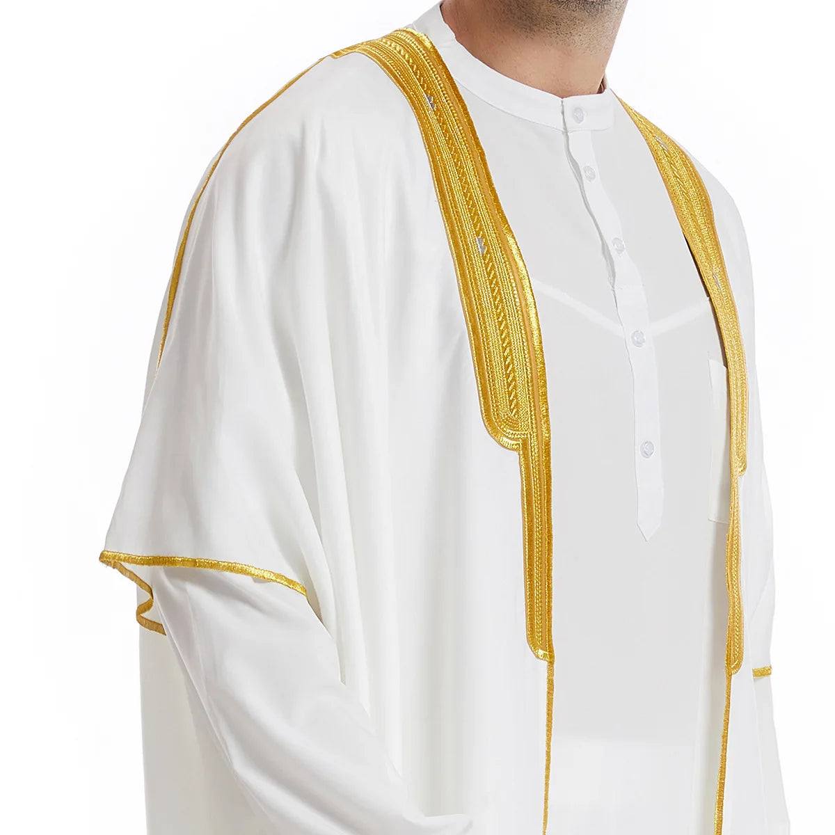 Men's Muslim Thobe Caftan Jubba