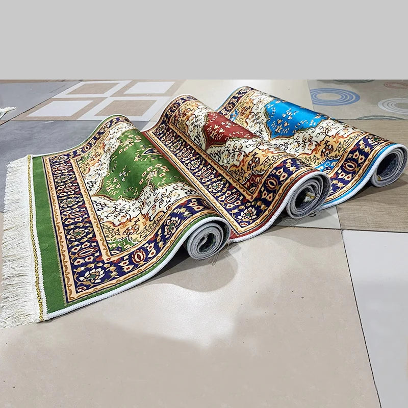 Luxury Velvet Square Islamic Prayer Mat