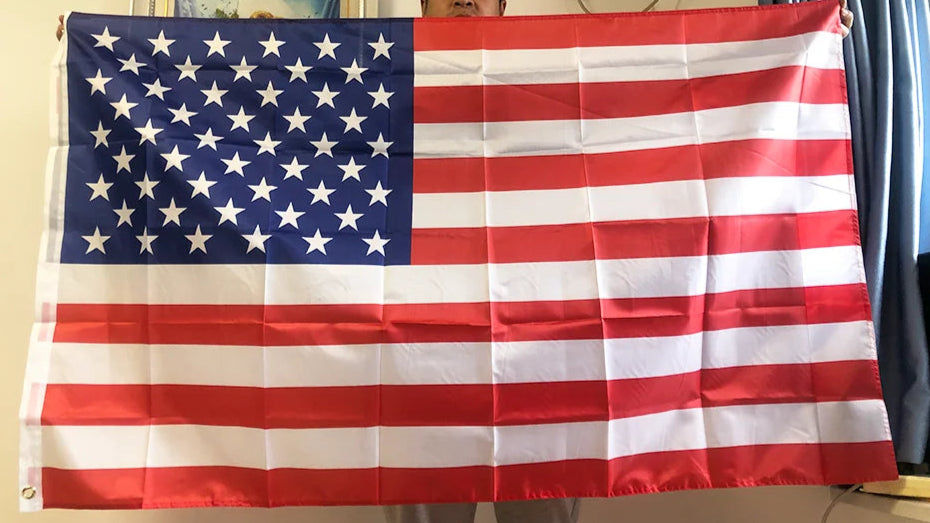 90X150CM us flag High Quality Double Sided Printed Polyester stars and stripes united states us usa american flag