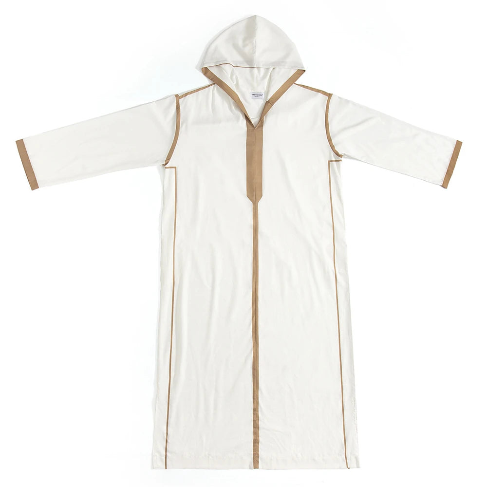 Moroccan Men's Hooded Djellaba Jubba