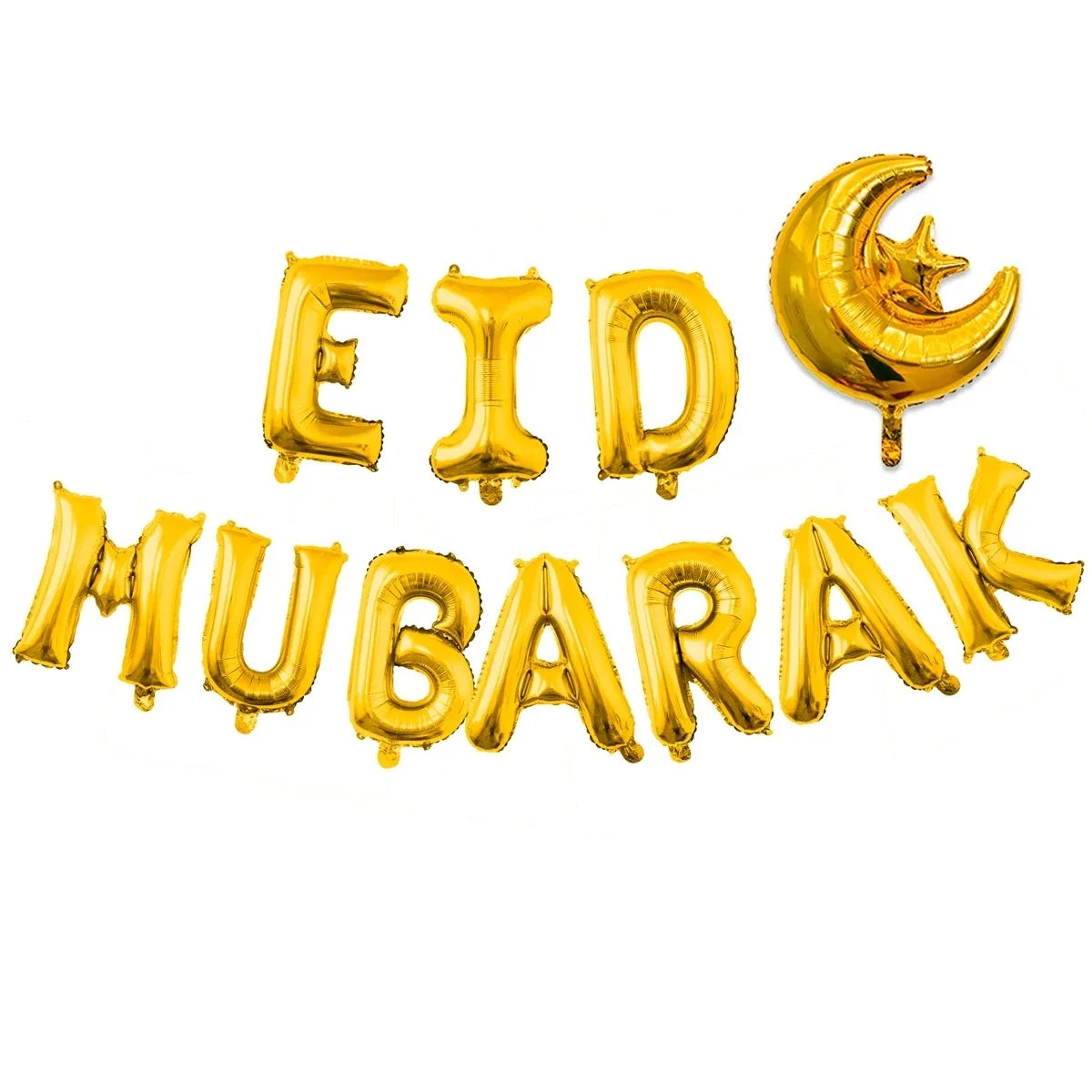 EID Mubarak Balloons Ramadan Decoration For Home 2024 Ramadan Kareem Islamic Muslim Party Eid Al Adha Gifts Happy Eid Al Fitr