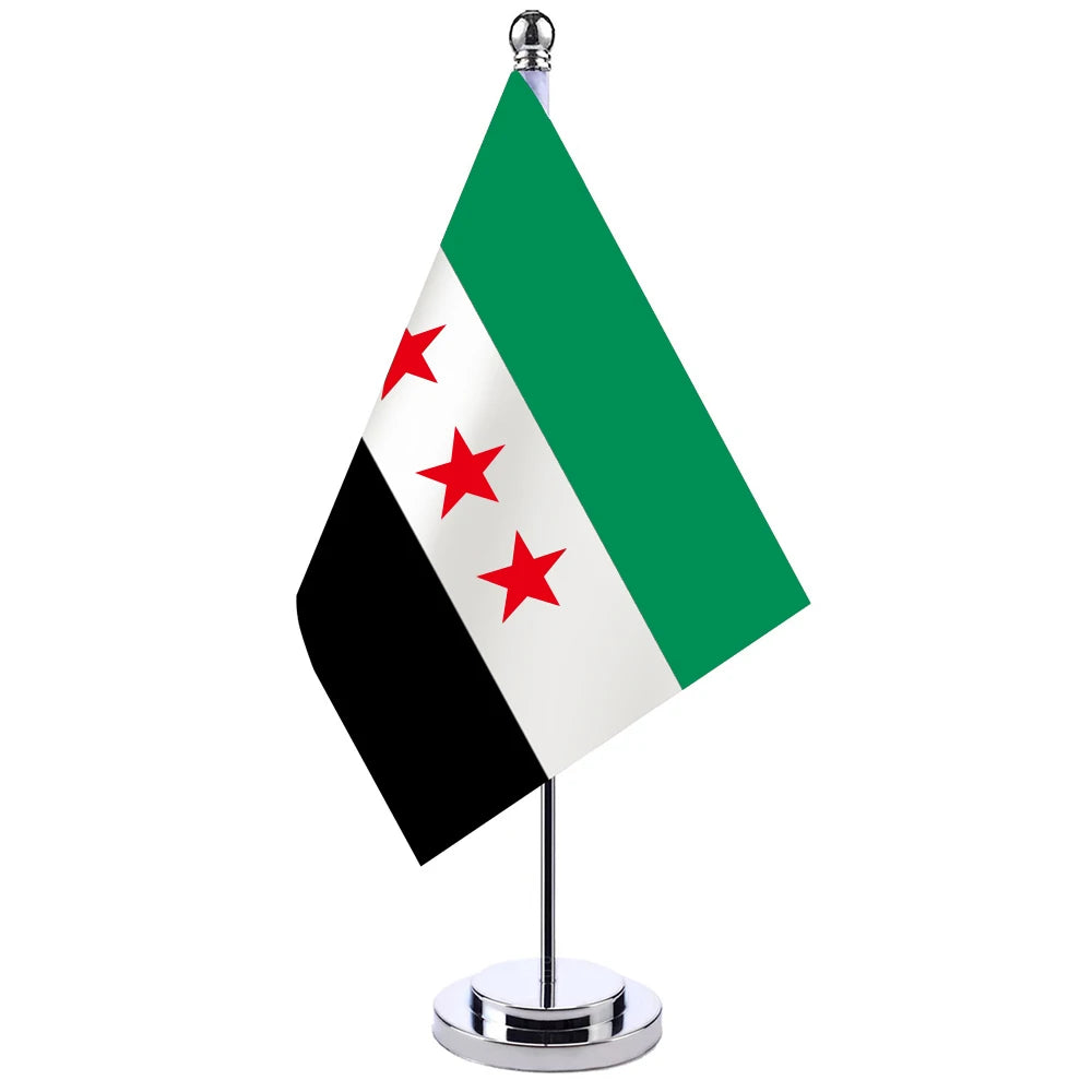 The Syrian Arab Republic Syrian three Star Banner