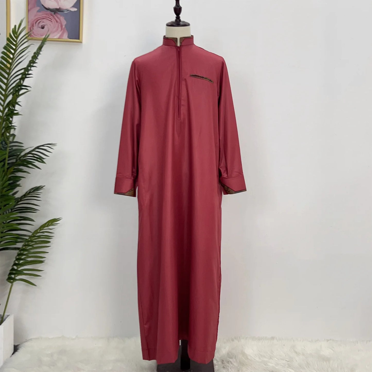 Muslim Eid Ramadan Men's Thobe Jubba