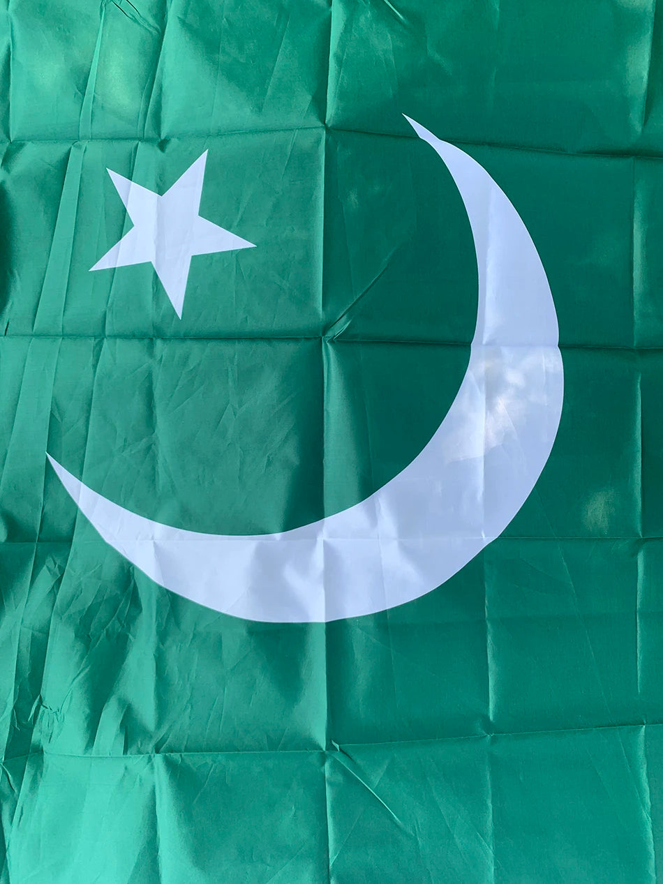 Pakistan Flag 90x150cm Polyester PK PAK FLAG Party Supplies Home Decor Double Sided Bunting Banners Festive Articles