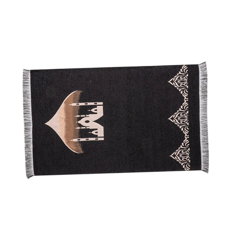 Muslim Soft Prayer Mat with Tassels