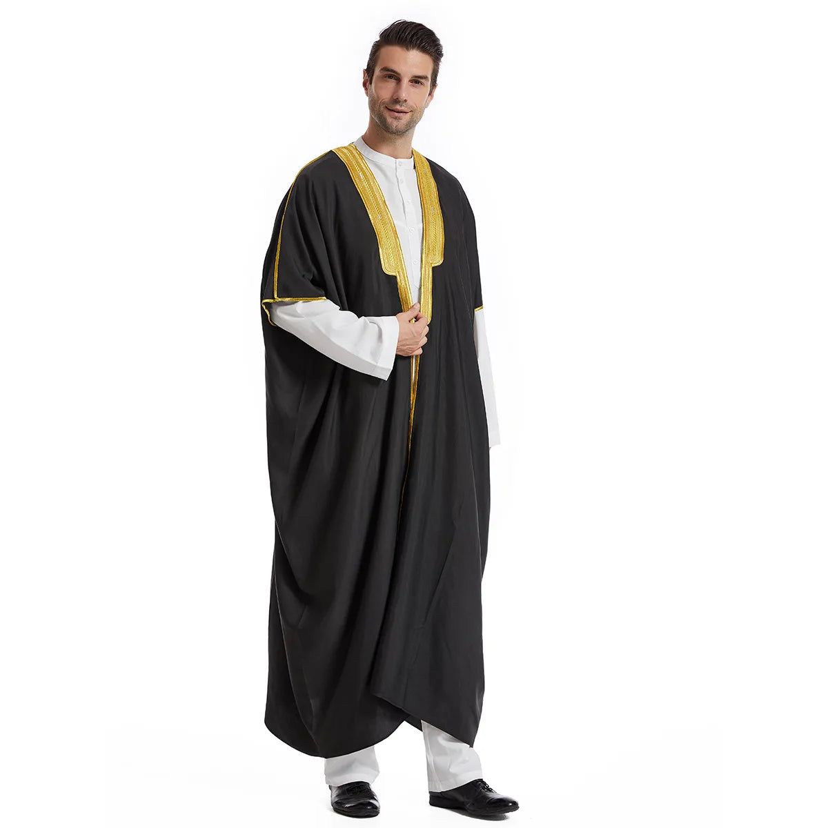 Men's Muslim Thobe Caftan Jubba