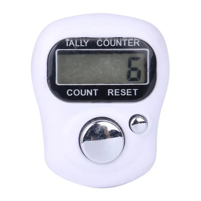 1Pc Mini Finger Counter LED Electric Digital Display With Light Tally Counter Stitch For Knitting Coaching Golf Toddler Soccer