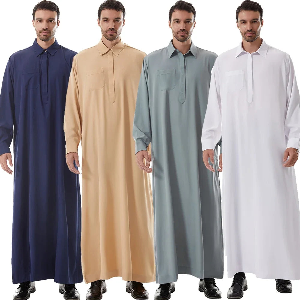 Middle Eastern Men's Thobe & Kaftan Jubba